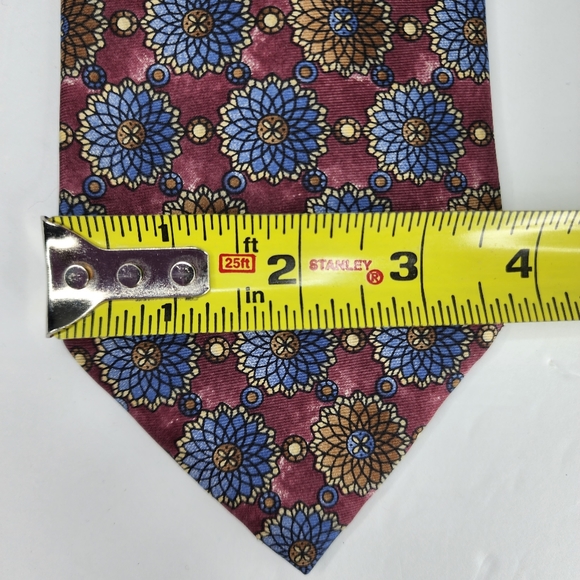 CHRISTIAN DIOR MONSIEUR Silk Floral Tie. - Picture 4 of 7